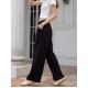 Summer Micro-flare Drape Casual Pants Straight-leg American Niche Design Slim Suit Pants For Women