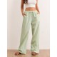 Women's Lounge Pants Stripe Drawstring Elastic Waist Loose Comfy Casual Pants Pajama Pants Sleep Trousers