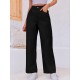 Women's Cargo Pants Baggy High Waisted Wide Leg Trendy Casual Utility Pants