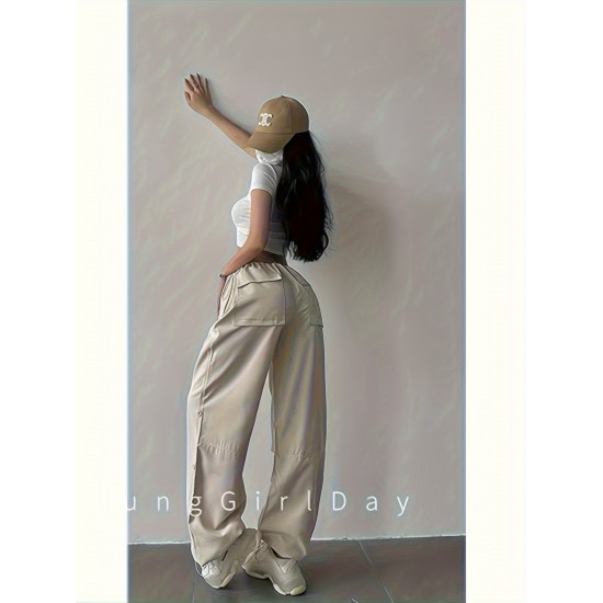 Parachute Pants, Cargo Pants Women Baggy, Y2k Pants For Women