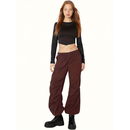 Parachute Pants, Cargo Pants Women Baggy, Y2k Pants For Women