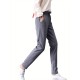 1pc Women'S Sherpa Lined Sweatpants - Cotton Casual Fleece Pants, Solid Color, Straight Leg, Woven, Adult Fall/Winter Jogger Style