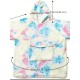 Cozy Oversized Sherpa Fleece Hoodie Blanket - Tie-Dye Wearable Blanket with Giant Pocket, Soft & Warm Shawl Wrap for Women and Men, Perfect Birthday Gift, Non-Stretch Knit Fabric, Hand Washable