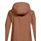 Plus Size Plush Lined Hooded Coat, Casual Long Sleeve Zipper Warm Coat For Winter, Women's Plus Size Clothing