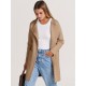 Women's Plus Size Casual Long Cardigan - Open Front, Knit Lightweight Sweater Jacket with Pockets, Machine Washable