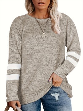 Plus Size Sweatshirts For Women Long Sleeve Oversized Casual Tunic Tops