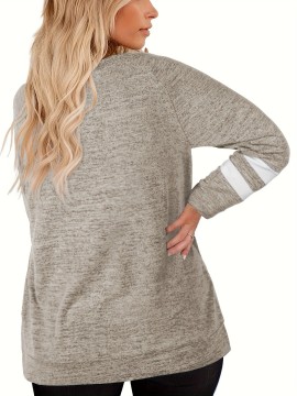 Plus Size Sweatshirts For Women Long Sleeve Oversized Casual Tunic Tops