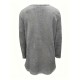 Cozy Plus-Size Fleece Pullover - Warm Long Sleeve Top with Pockets, Ideal for Casual Wear